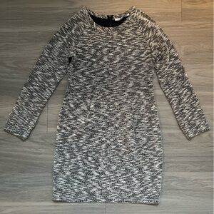 Collective Concepts Monochrome Long Sleeve Dress Large